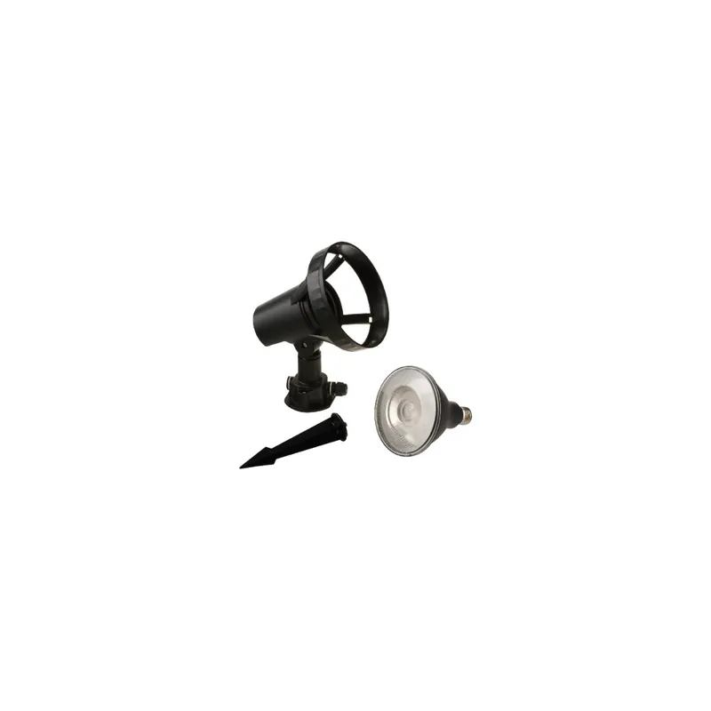 Nuovo Arrivo PROIETTORE LED GRUBB NERO 1XE27 15W 1100LM 4000K CON PICCHETTO 15,12X15,2X20,03CM