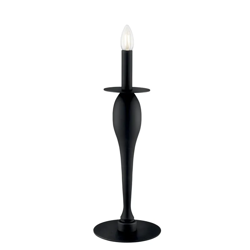 LUME ARMSTRONG NERO 1XE14 18X45CM Scelto Dai Clienti