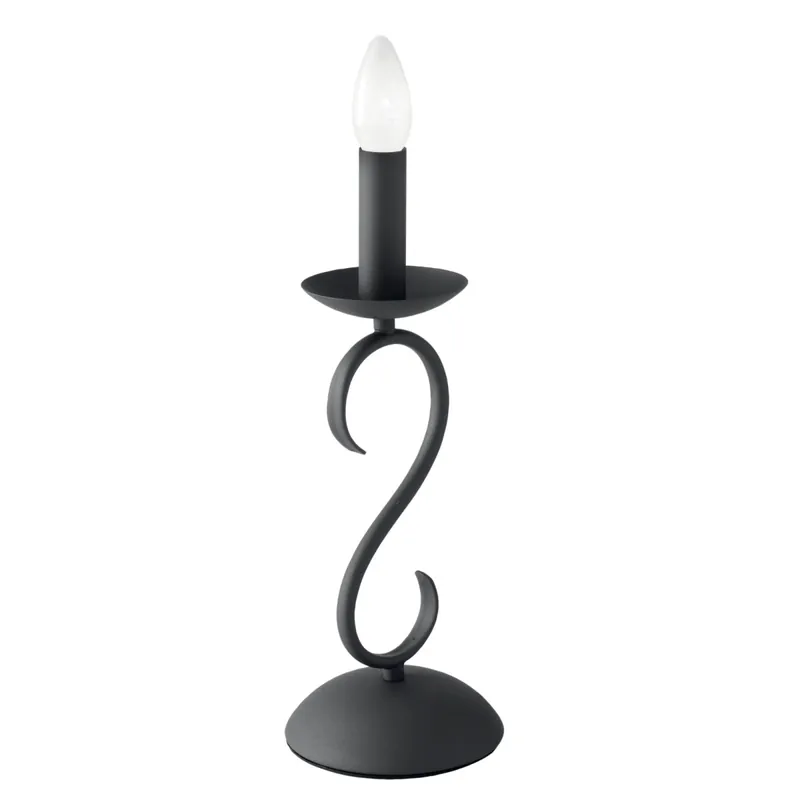 LUME BEATRICE ANTRACITE 1XE14 14X33CM Professionale