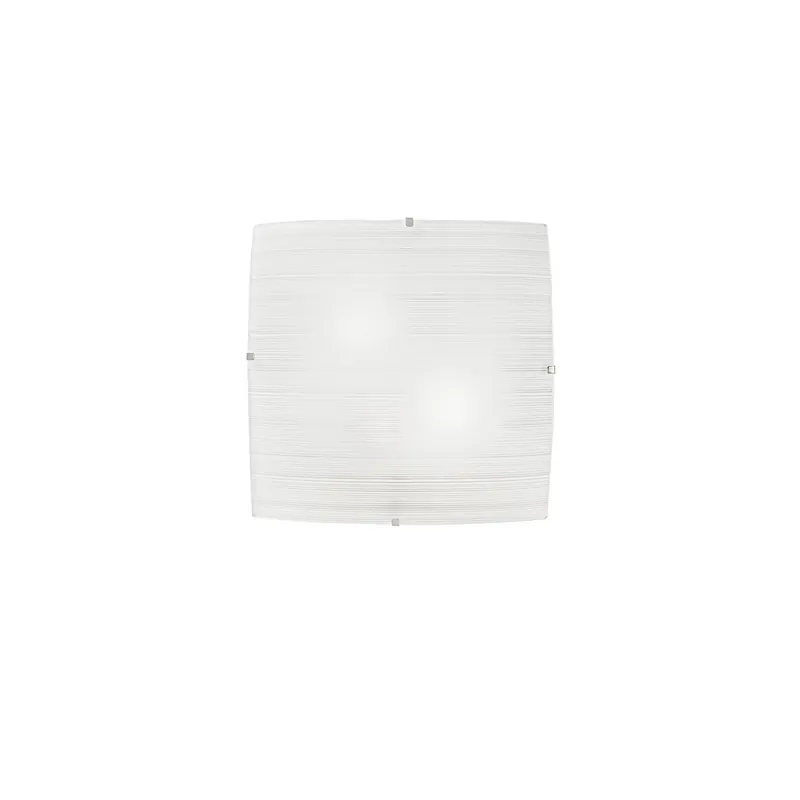 Di Tendenza PLAFONIERA CELINE BIANCA 2XE27 30X30X9CM