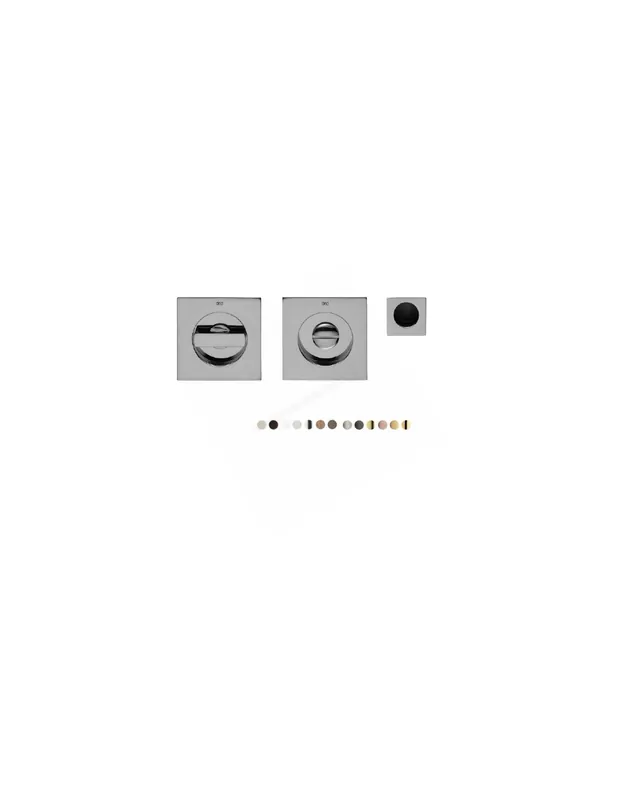 Ring SD224 Set maniglie a incasso con nottolino Dnd Prezzo Conveniente