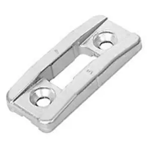 Offerta Lampo Catenaccio AGB modello ARTECH incontro fisso aria 12 asse 13 per serramento in acciaio finitura nichelato