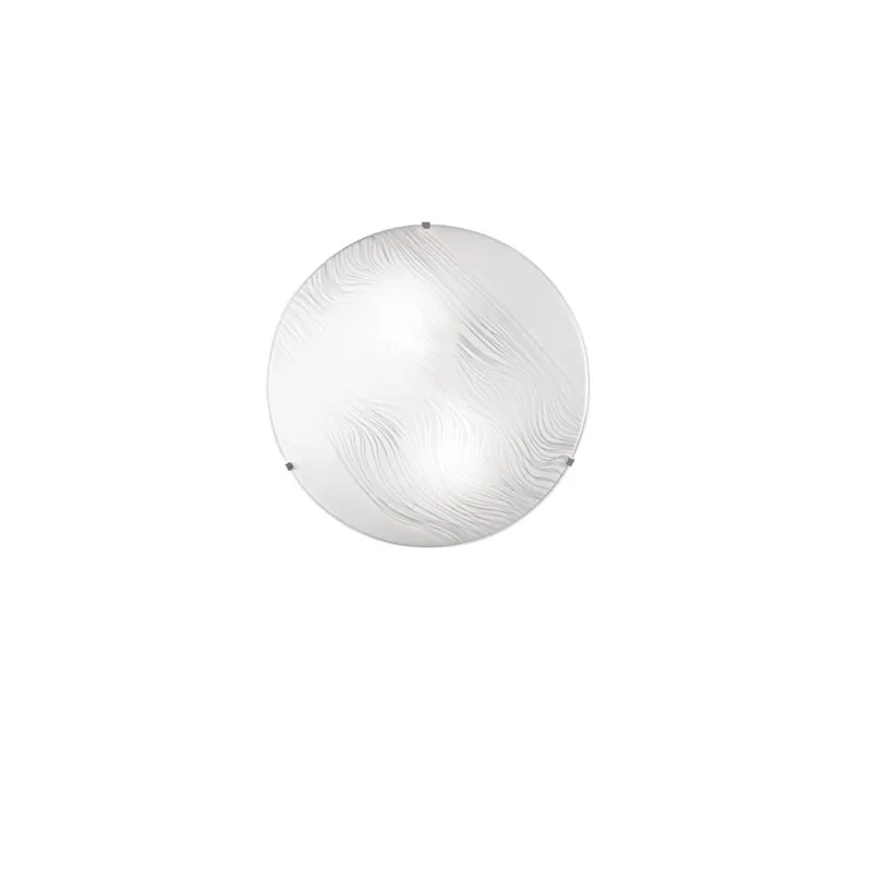 Scelto Dai Clienti PLAFONIERA KARDIO BIANCA 2XE27 30X30X9,5CM