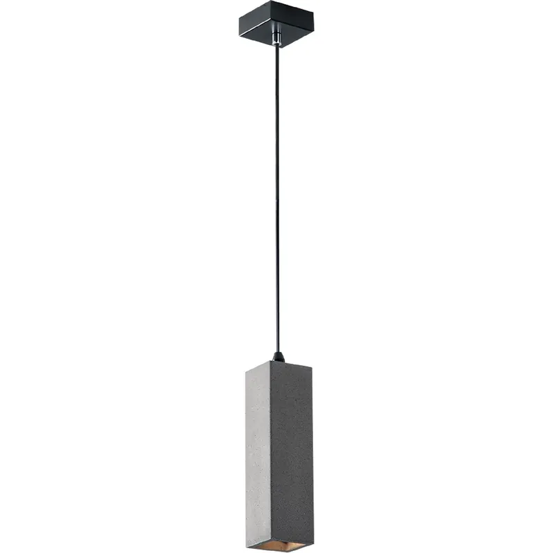 SOSPENSIONE KRUK QUADRATA GRIGIA 1XGU10 7X130CM Compra Online