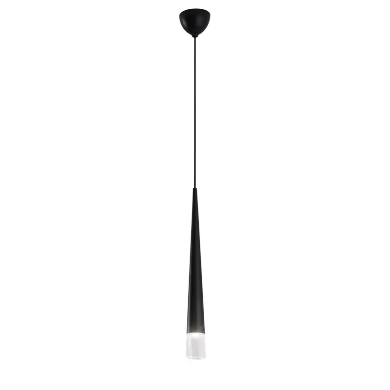 SOSPENSIONE LANCELOT NERA 1XGU10 6X181CM Offerta Del Giorno