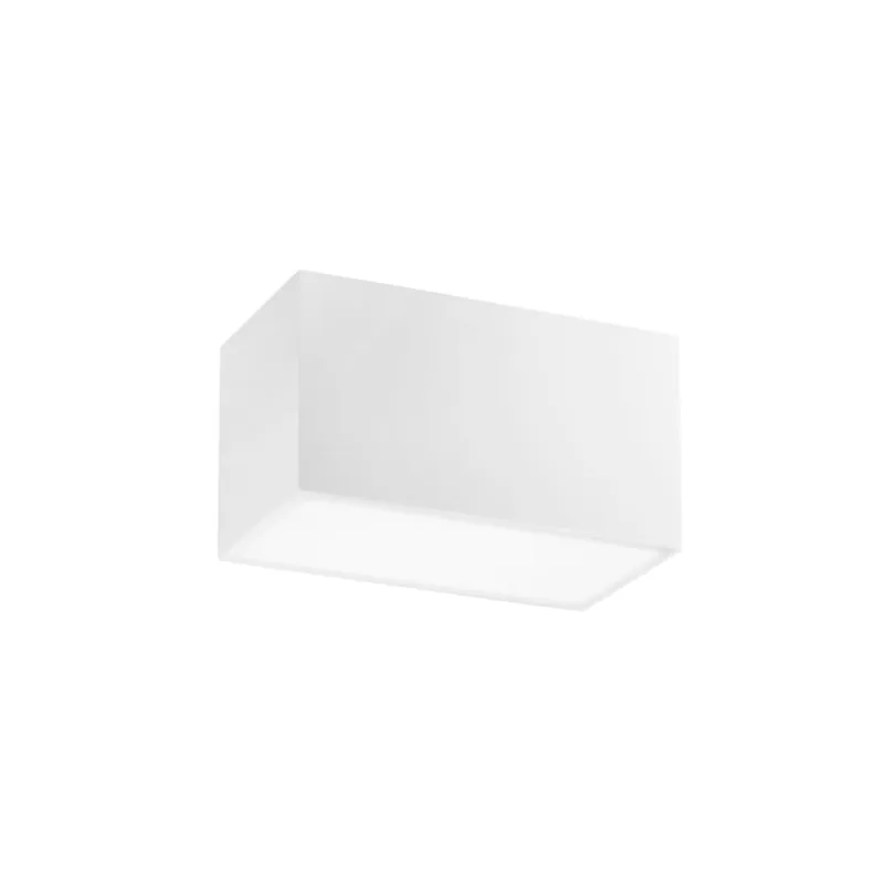 Professionale PLAFONIERA LIVING BIANCA 2XE14 23X12X13CM