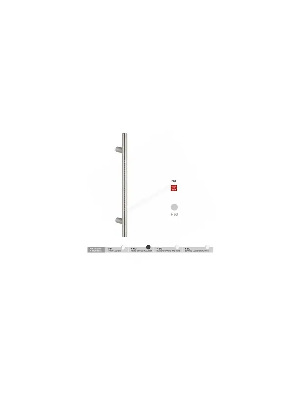 Promozione Esclusiva Arizona P.Art.810P.25 Maniglione inclinato Inox Fimet