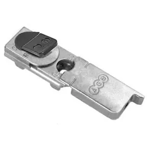 Spedizione Espresso Cremonese AGB modello ARTECH dispositivo di sicurezza e sollevamento destro per serramento in acciaio finitura nichelato