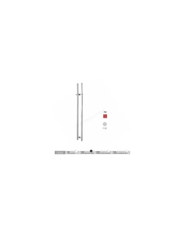 Brasile Art.852 Maniglione Inox Fimet Spedito Oggi