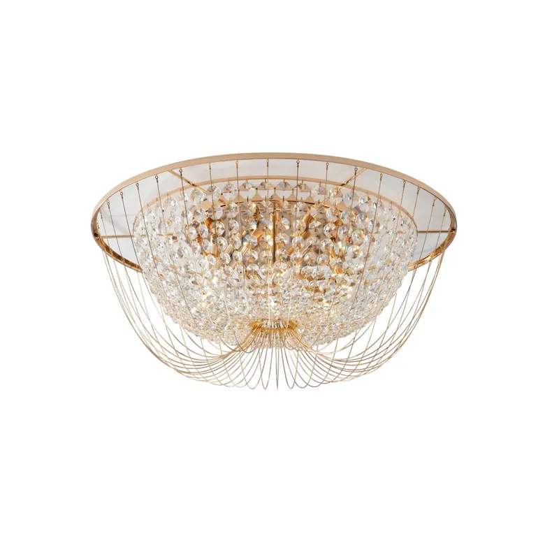Novità PLAFONIERA VIENNA ORO 6XE14 60X24CM