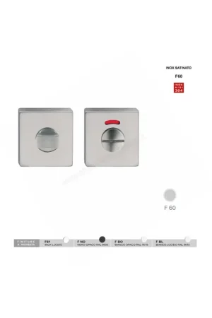211B.WLO312 Chiavistello Wc Libero/Occupato Inox Fimet A Buon Prezzo