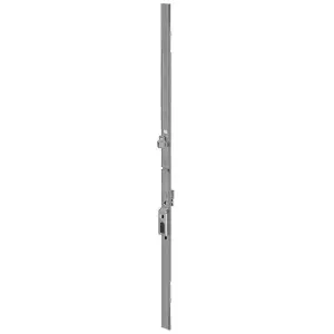 Catenaccio passante AGB modello ARTECH asta collegamento variabile grandezza 1 (540-710) per serramento in acciaio finitura nichelato Offerta Del Giorno