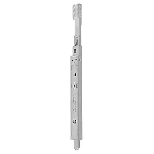 Sconto Cremonese AGB modello ARTECH terminale invertitore inferiore ante a bandiera e asta a leva 16/12 puntale 11mm per serramento in acciaio finitura nichelato