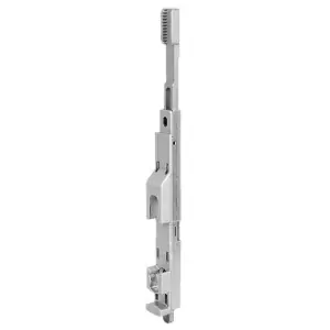Prezzo Basso Cremonese AGB modello ARTECH terminale invertitore inferiore con incontro ribalta per asta a leva 16/12 uscita puntale 11mm per serramento in acciaio finitura nichelato