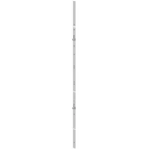 Prezzo Scontato Cremonese AGB modello ARTECH solo asta grandezza 6 (1394-1610) anta ribalta, altezza maniglia fissa per serramento in acciaio finitura nichelato