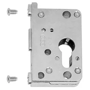 Promozione Esclusiva Cremonese AGB modello ARTECH monoblocco cilindro entrata 30 per serramento in acciaio finitura nichelato