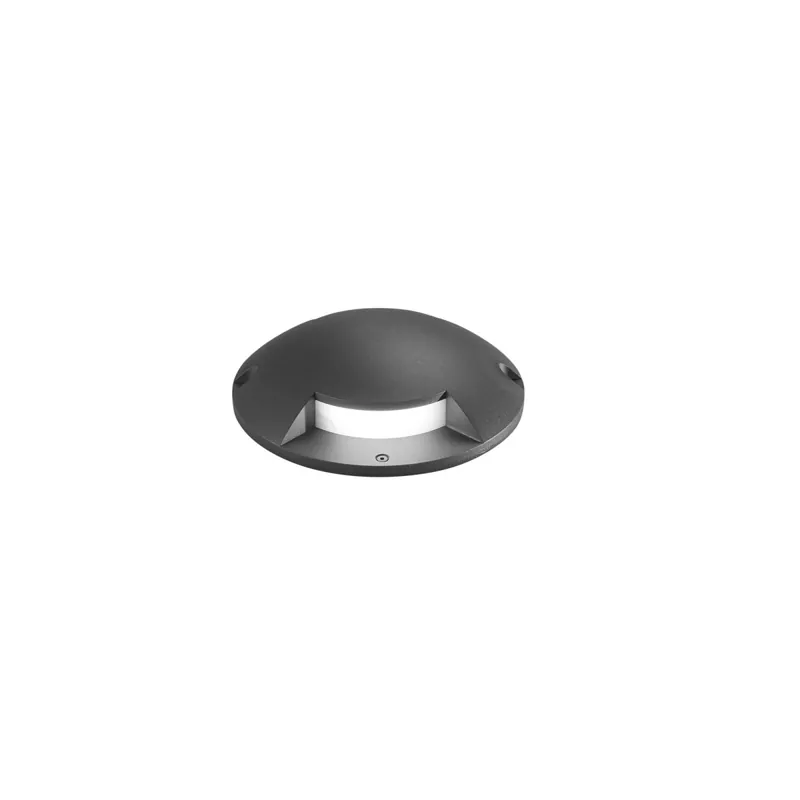 Faretto Segnapassi LED Calpestabile 6W CCT Antracite Sconto