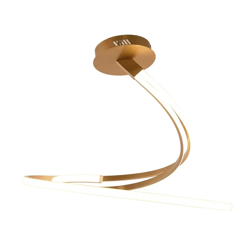 PLAFONIERA LED KINETIC ORO 40W 5440LM CCT 60X4X58CM Compra Adesso