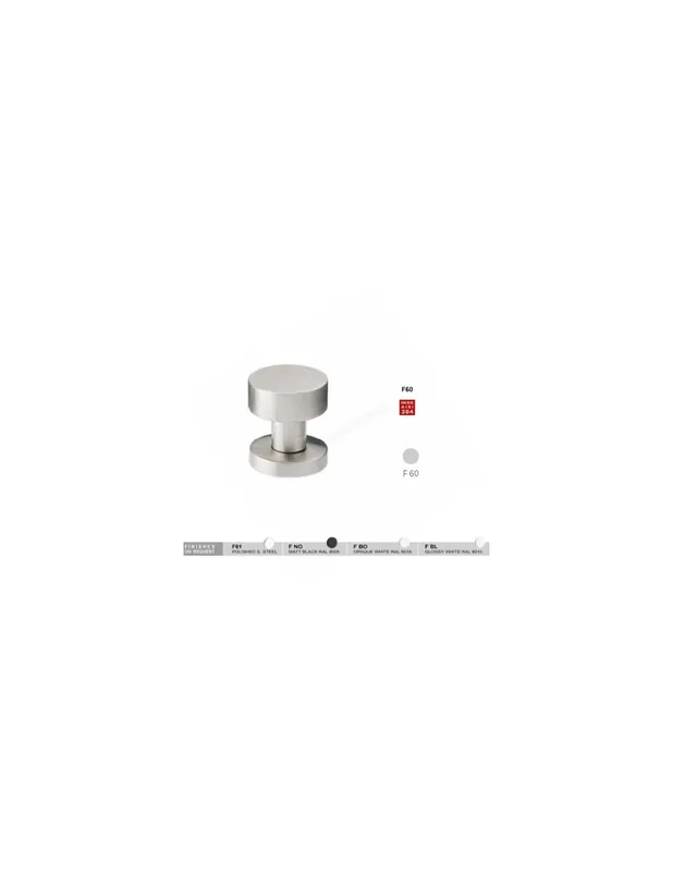 Pomolo fisso 327 per porte interne Inox Fimet Esclusivo