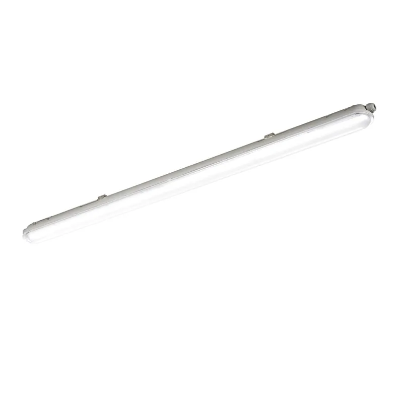 Subito Disponibile PLAFONIERA LED STAGNA NAUTILUS EMERGENZA 40W 5400LM 4000K IP65 118X6,1X7,2CM