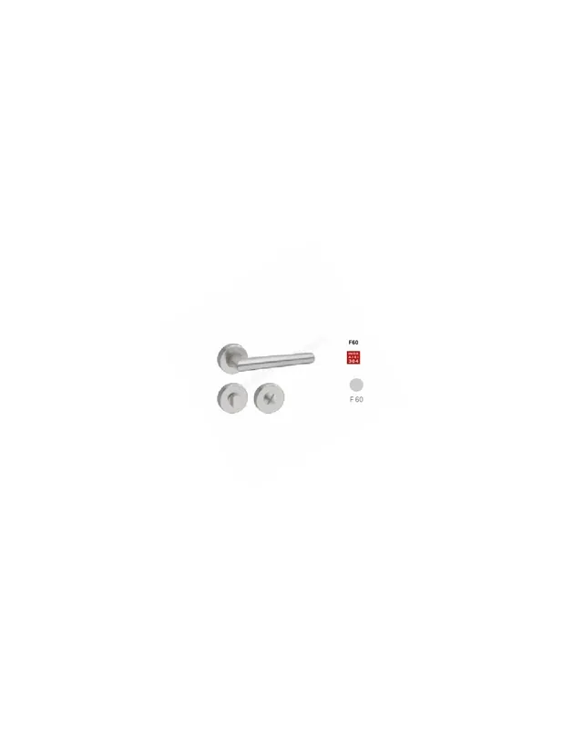 Di Tendenza Olanda maniglia Classe 3 con nottolino Inox Fimet
