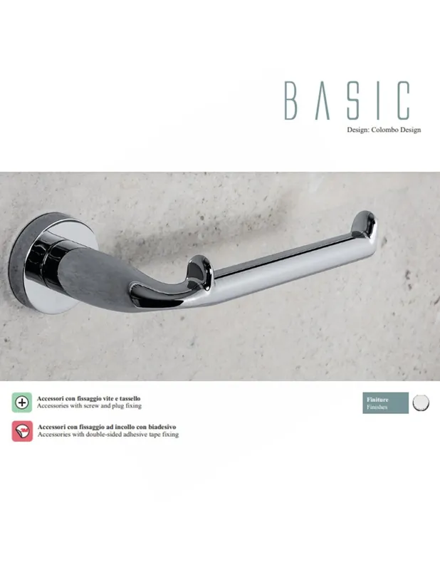 B2708 Porta Rotolo Linea Bagno Basic Colombo Design Compra Online