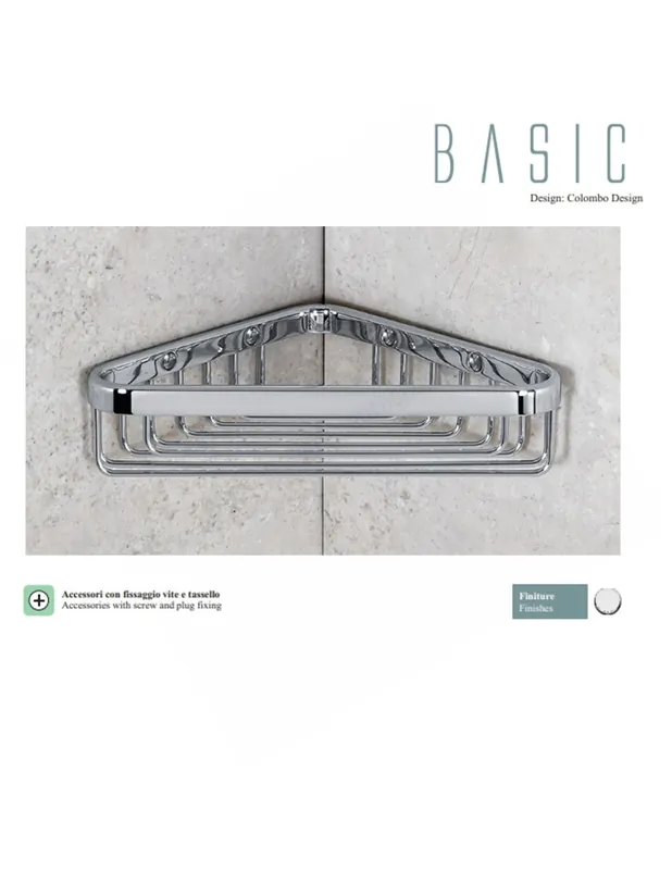 Offerta Limitata B2732 Angolare Semplice Linea Bagno Basic Colombo Design