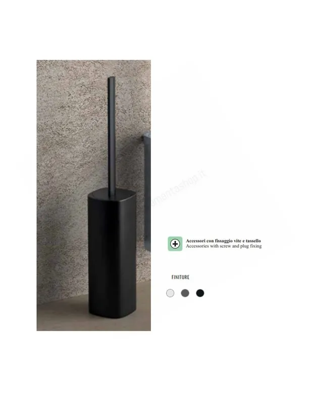 Acquista Ora B3006 Porta scopino d‘appoggio Linea Bagno Trenta Colombo Design
