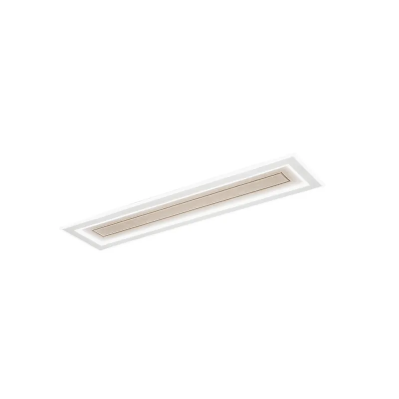Ordina Subito PLAFONIERA AUX BEIGE RETTANGOLARE IN PMMA 40W CCT 3000/4000/6500K 120X30X5.5CM