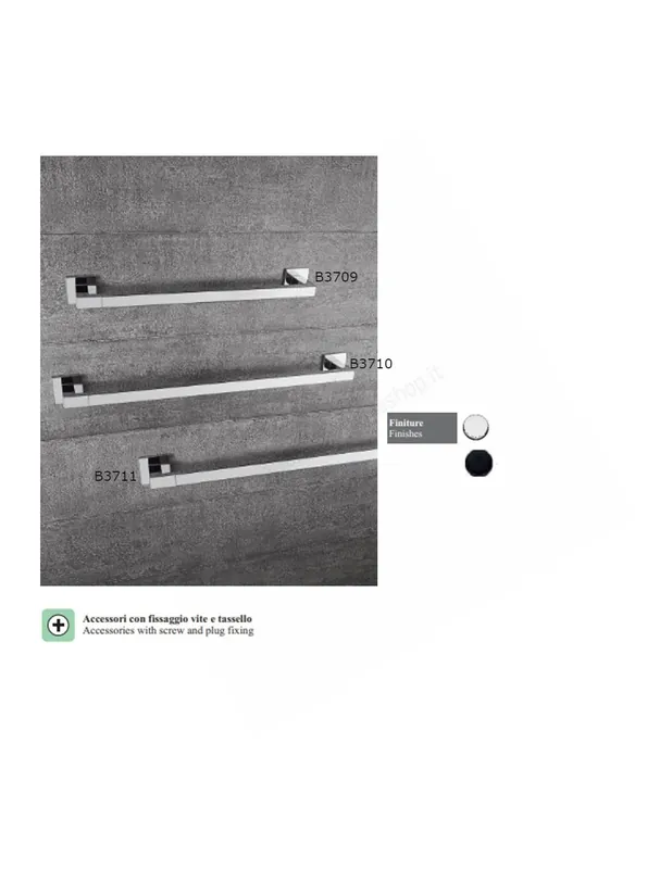 Affare B3710 Porta salvietta Linea Bagno BasicQ Colombo Design