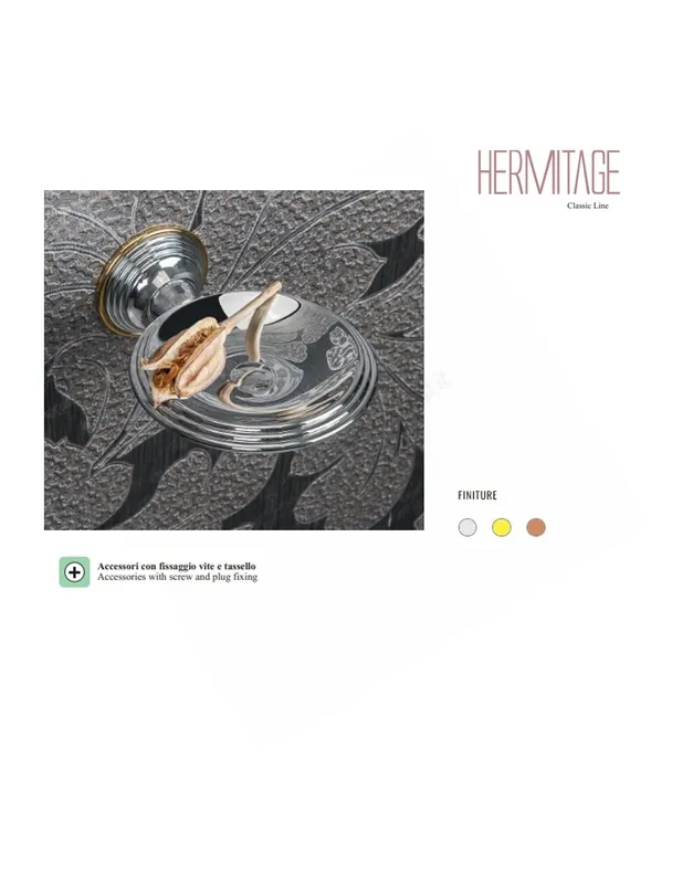 Ultima Occasione B3301 Porta Sapone Linea Bagno Hermitage Colombo Design