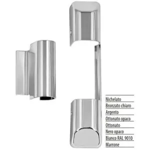Ultime Pezzi Copertura AGB modello ARTECH supporto forbice angolare arco per serramento in abs finitura bianco Ral9010