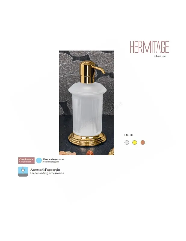 B9336 Spandisapone d‘appoggio Linea Bagno Hermitage Colombo Design Vendita Finale