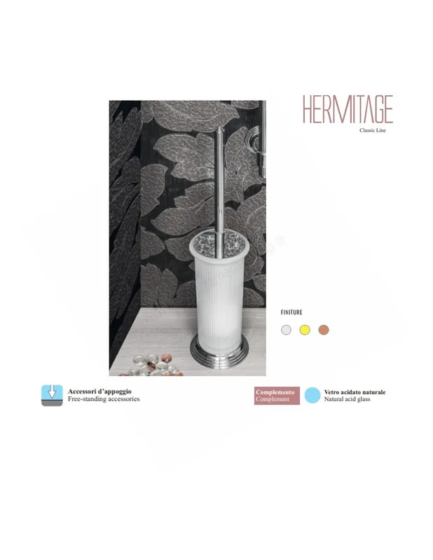 B3306 Porta Scopino d‘appoggio Linea Bagno Hermitage Colombo Design Offerta