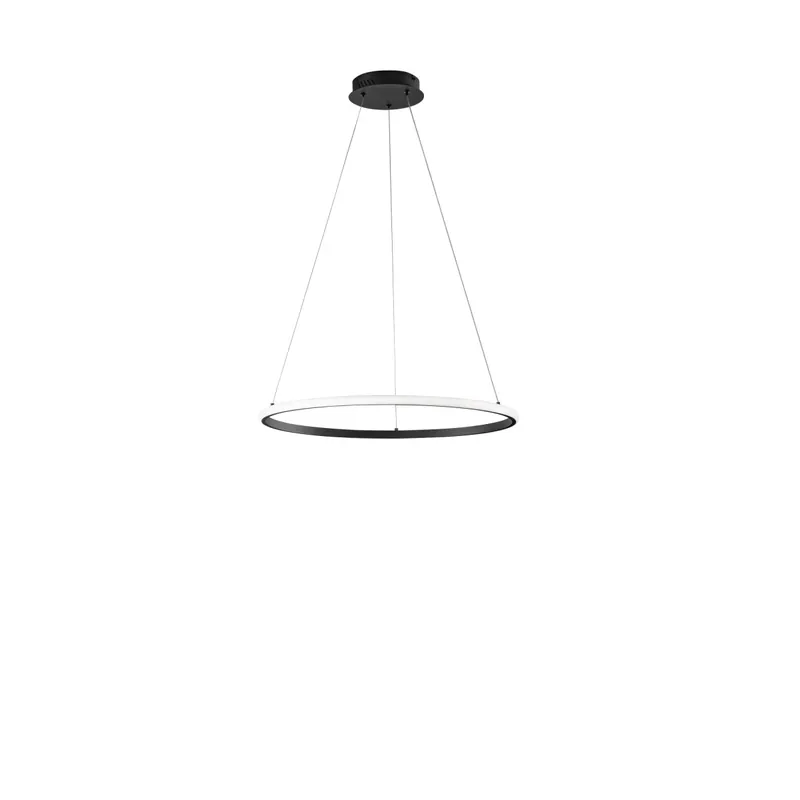 Scelto Dai Clienti SOSPENSIONE LED AXIS NERA 31W 3300LM CCT 60X150CM
