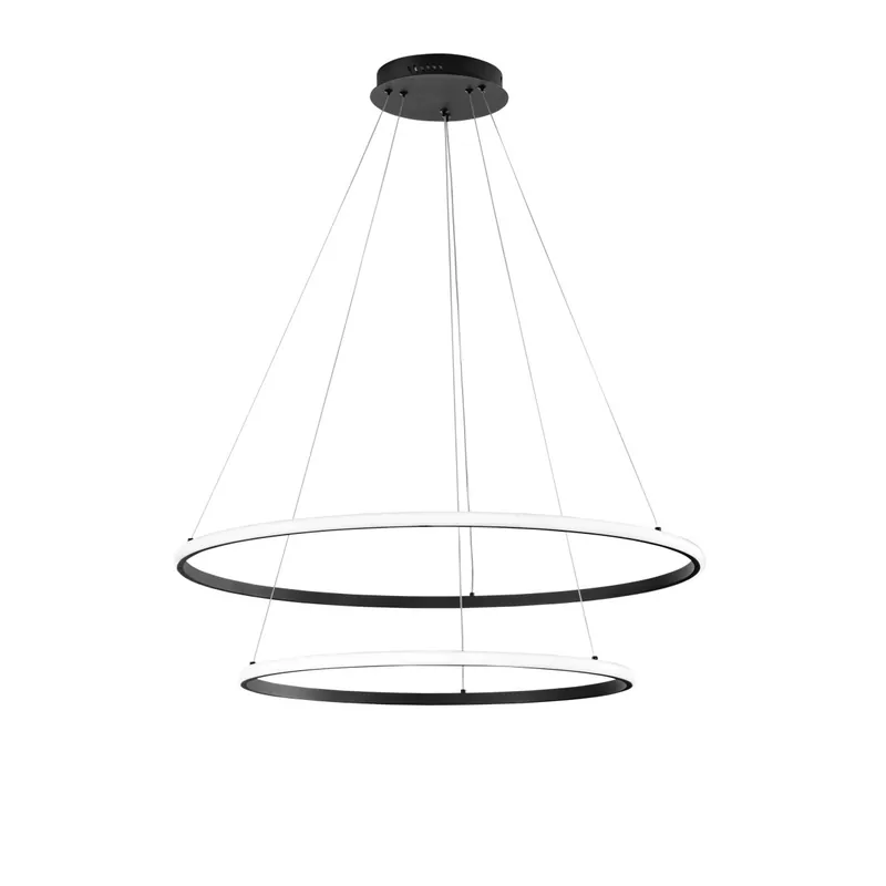 SOSPENSIONE LED AXIS NERA 70W 7700LM CCT 80/60X150CM Offerta Del Giorno