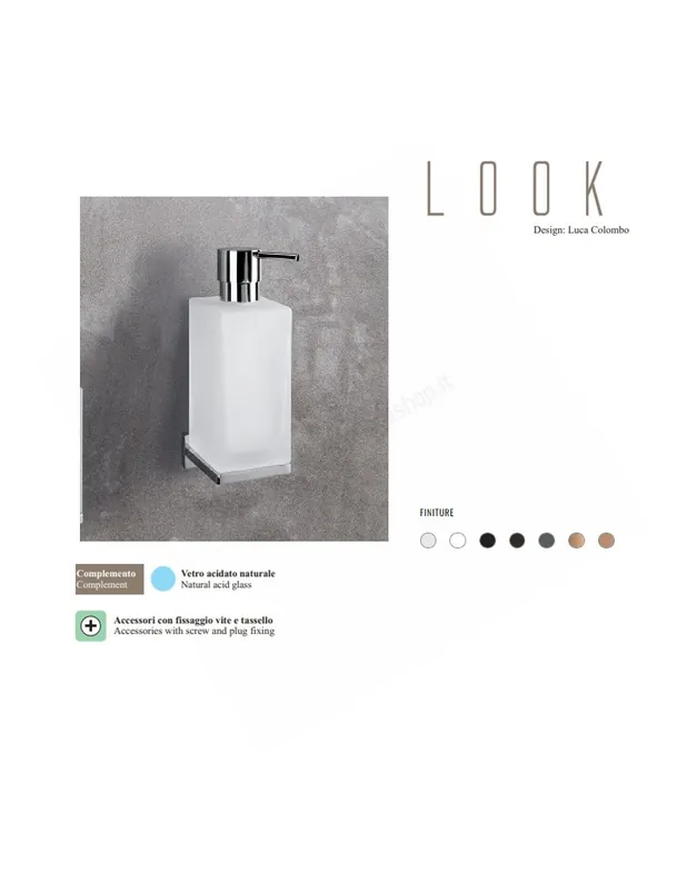 Vendita Finale B9316 Spandisapone Linea Bagno Look Colombo Design