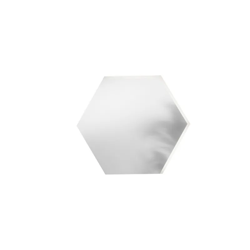 Vendita Finale Specchio Bagno Esagonale LED Bordo Satinato CCT 2 Misure