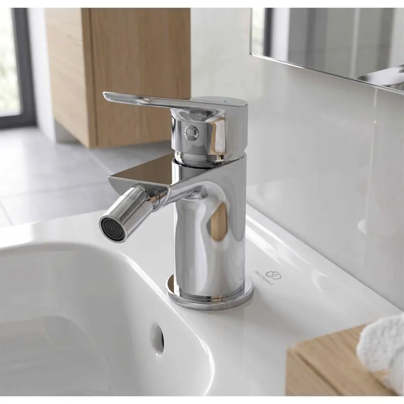 Miscelatore Bidet Cromato con Piletta Serie MIO Prezzo Scontato
