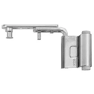 Scelto Dai Clienti Articolazione superiore AGB modello ARTECH battuta 18 interasse 13 destro anta semifissa con canale 16/12 per serramento in acciaio finitura nichelato