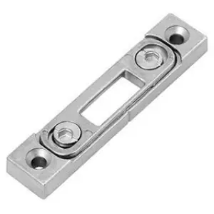 Incontro puntale AGB modello ARTECH aria 12 asse 9 registrabile vite dritta per serramento in acciaio finitura nichelato Must-Have