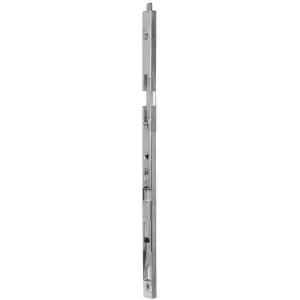 Nuovo Arrivo Catenaccio AGB modello UNITOP leva superiore con puntale regolabile da 8mm con incontro nottolino frontale 18mm canalino 16/12 lunghezza 360mm per serramento in acciaio finitura nichelato