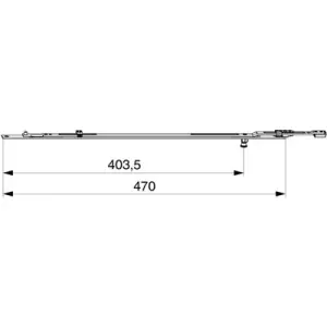 Occasione Imperdibile Chiusura centrale MAICO Multi Matic prolungabile 1280V per aria 18 mm HBB/LBB 801-1.280 argento