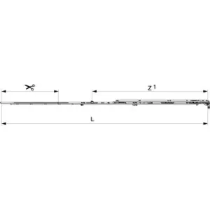Forbice MAICO ad angolo premontata MM per aerazione destro 1300 LBB 1.051-1.300 con 1 fungo argento Prezzo Ridotto