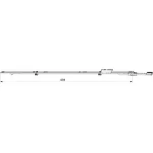 Prolunga frontale MAICO per asta a leva Multi Matic 470 con scontro argento Esclusivo