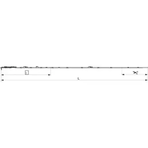 Asta a leva maico Multi Matic canalino Euro fix 1340 per 2 funghi HBB 1.091-1.340 HM 400 argento Occasione