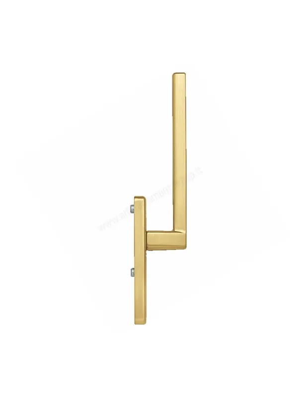 Affare Bergamo HS-M0628/419N-AS Hoppe Maniglione Alzante Singolo Lato Interno Foro Yale