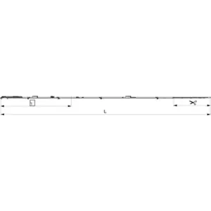 Asta a leva MAICO Multi Matic per cava ferramenta fix 1590 per 2 funghi HBB 1.341-1.590 HM 500 argento Subito Disponibile