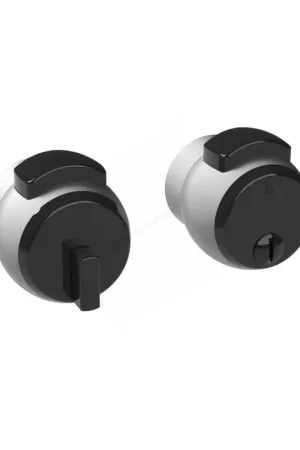 Popolare Maniglia premi-apri Meroni Nova per bagno colore argento n12