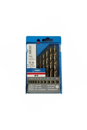 Set Punte Trapano Hss con geometria a gradino Step+ Krino 01402201 Reso Gratuito